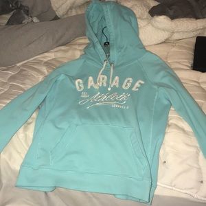 Light blue hoodie